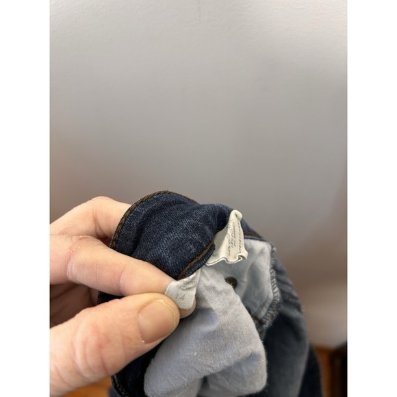 Eileen Fisher Stretch Cotton Blue Medium Wash Straight Leg Jeans Size 14 - Picture 9 of 9